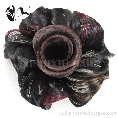 Fashion Hair Accessories large flower hair clips bun